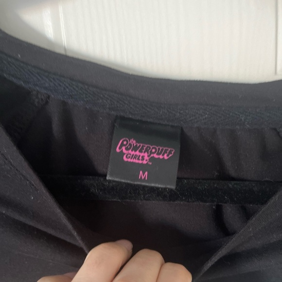 Power puff girls graphic black longsleeve shirt - Picture 6 of 8